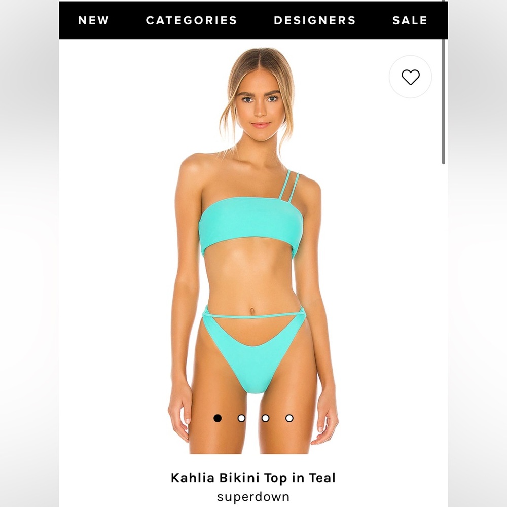 Superdown KAHLIA BIKINI IN TEAL